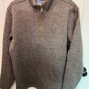 Weatherproof Men's Tan Zip-Up Sweater